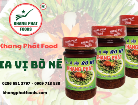 CÙNG TÌM HIỂU SẢN PHẨM GIA VỊ BÒ NÉ "HOT" NHẤT CỦA KHANG PHÁT FOODS