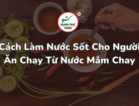 Cách Làm Nước Sốt Cho Người Ăn Chay