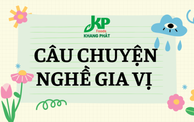 CÂU CHUYỆN NGHỀ GIA VỊ