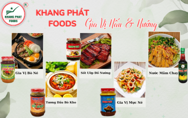 Top 5 Gia Vị Nấu Và Ướp Tự Nhiên Của Khang Phát Giúp Việc Nấu Ăn Dễ Dàng Hơn Bao Giờ Hết