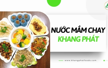 Nước Mắm Chay Khang Phát – Mặn Mà Vị Biển, Thanh Lành Chay Tịnh