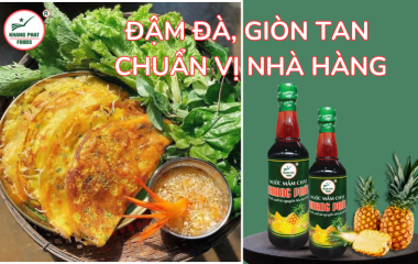 Hướng Dẫn Làm Bánh Xèo Chay Thơm Ngon Cùng Khang Phát