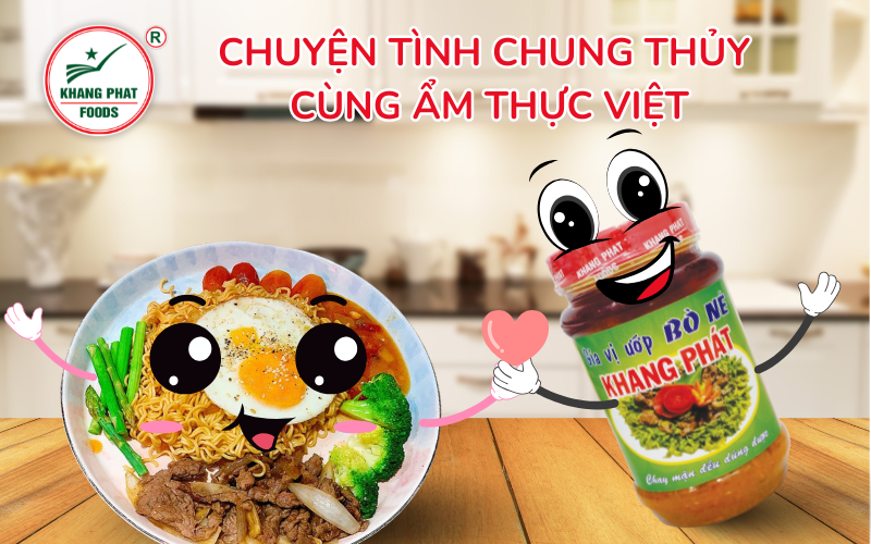 Mì xào bò – Chuyện tình chung thủy cùng ẩm thực Việt với "Gia Vị Ướp Bò Né" Khang Phát