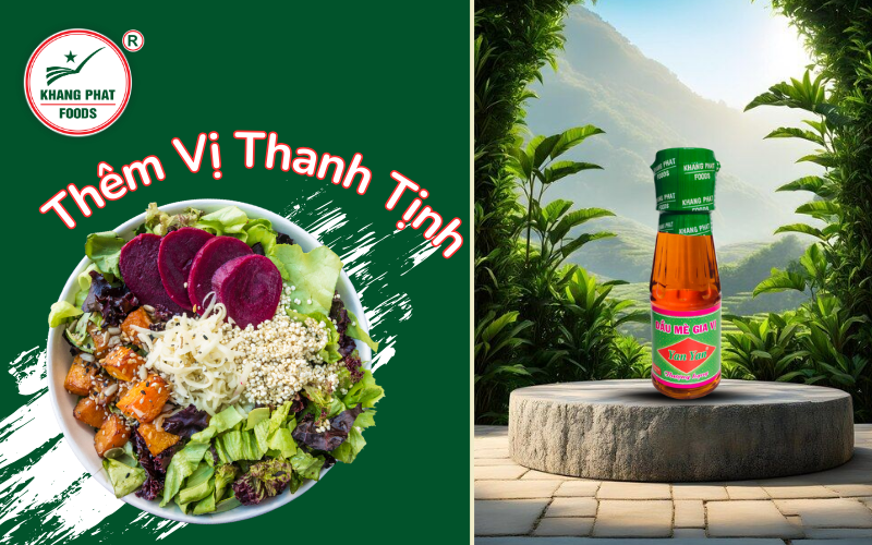 Dầu Mè Khang Phát - Dinh Dưỡng và Hương Vị Đậm Đà