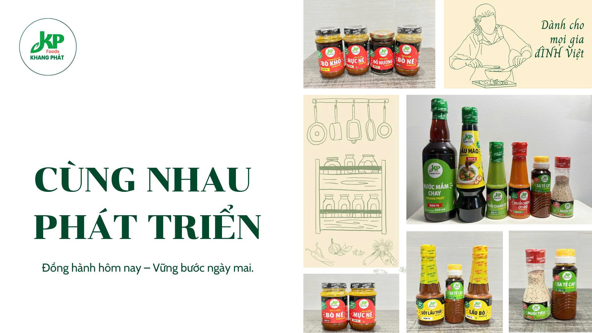 Các sản phẩm của Khang Phát Foods