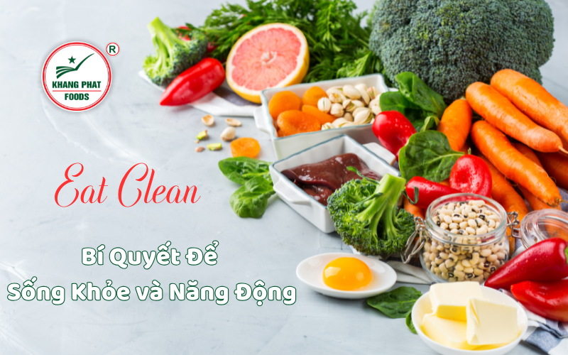 eat clean bí quyết để sống khỏe và năng động