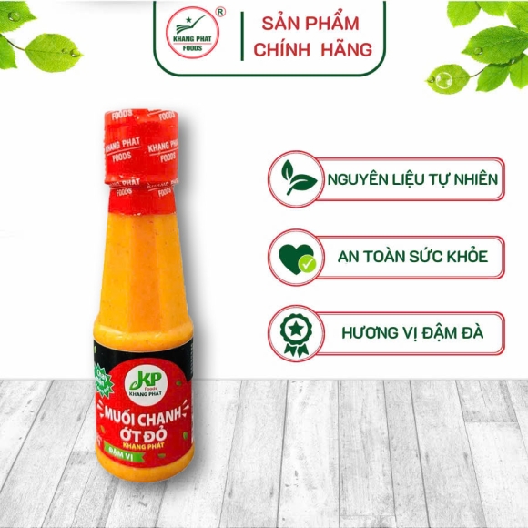 MUỐI CHANH ỚT ĐỎ 200G